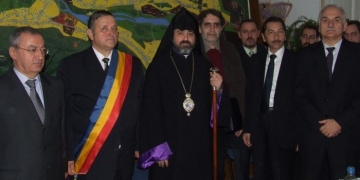 Armenii în vizită la Târgu-Ocna