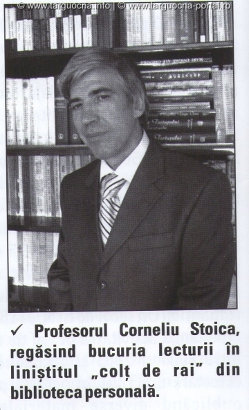 Prof. Corneliu Stoica-un istoric pentru Staţiunea Târgu-Ocna
